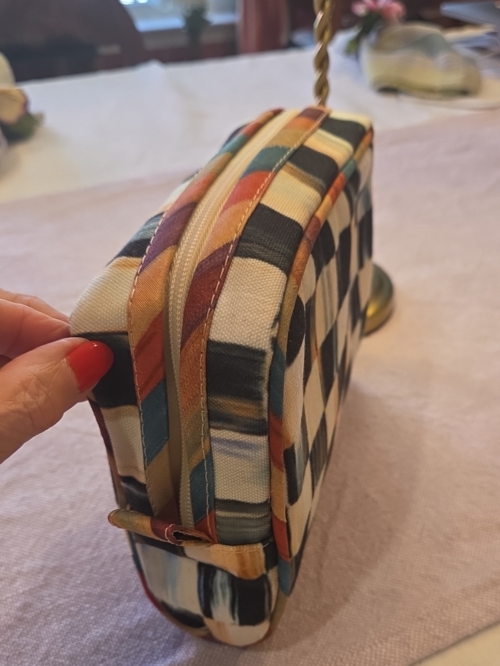 McKenzie Childs Cosmetic Bag - Picture 3 of 3